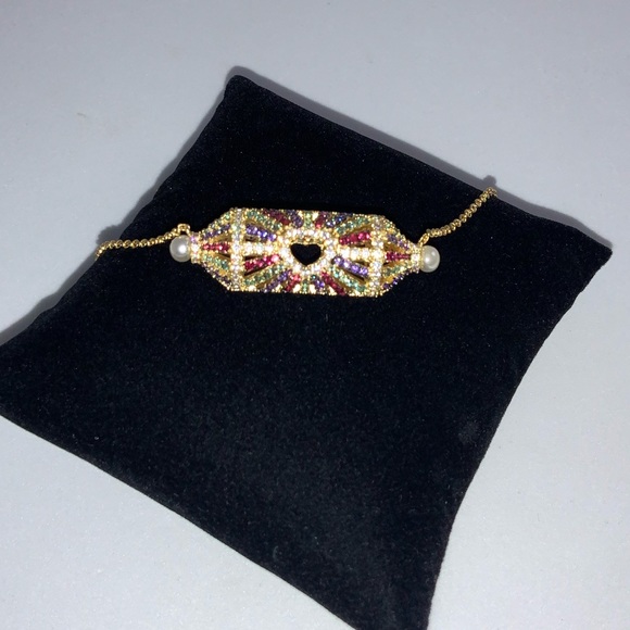 Rainbow Spinner Heart Necklace - Picture 12 of 16